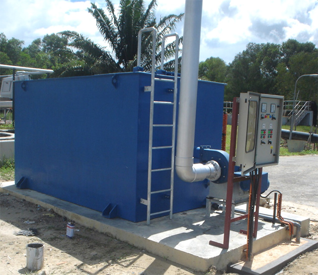 BIORID BHS-006-G Biofilters Odour Treatment Plant for Sewage Pumping Station – Gadong, Brunei