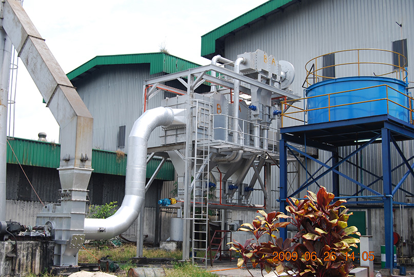VORSEP TAS100 Axial Flow Vortex Tube Dust Collection System for heating system 4.5 t/h Boiler – Sungai Ranggam, Perak
