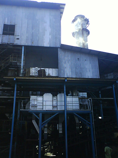 Upgrade to 2 stages VORSEP TAS100 with scavange Dust Collection System for 80 t/h Boiler – Kuala Nerang, Kedah