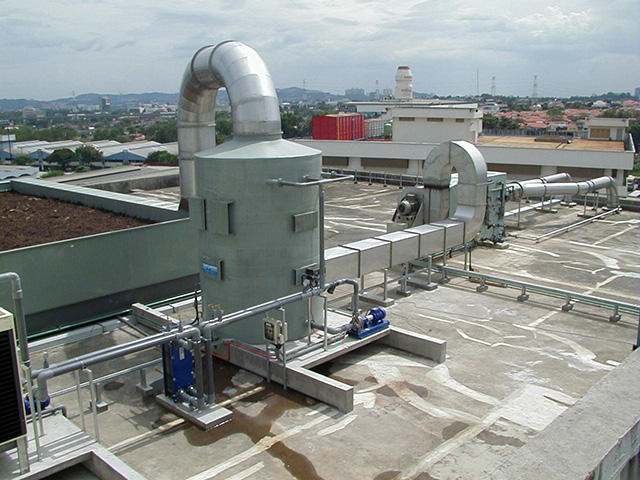 Odour Control System for Cigarette Manufacturing Process – Petaling Jaya