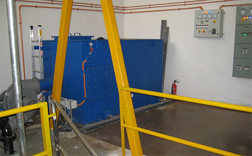 BIORID BSS-002-G Biofilter Odour Treatment Plant for KLGCC basement Sewage Pumping Station