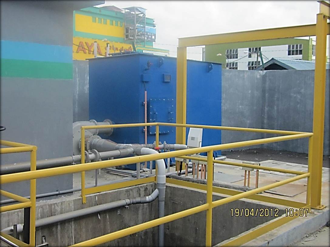 BIORID BHS-003-G Biofilter Odour Control System for Sewage Pumping Station Kota Tinggi, Johor