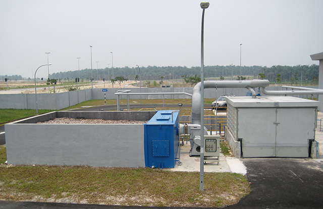 BIORID BHS-040-G Biofilter Odour Control System for Medini Sewage Treatment Plant, Johor